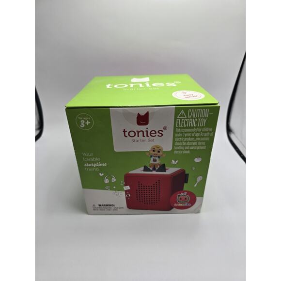Tonies Cocomelon Toniebox Audio Player Starter Set with JJ (10002660) - NEW™ - Picture 1 of 5